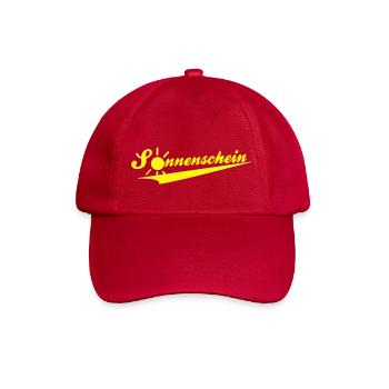 Sonnenschein BP1 - Baseballkappe - klassisch Rot - Vorne