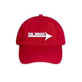 Er Wars - Baseballkappe - klassisch Rot - Vorne