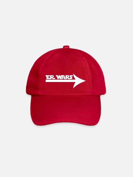 Er Wars - Baseballkappe - klassisch Rot