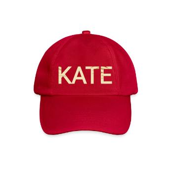 Kate - Baseballkappe - klassisch Rot - Vorne