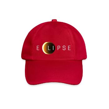 Sonnenfinsternis - Baseballkappe - klassisch Rot - Vorne