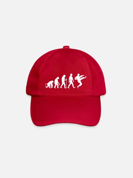karate evolution - Baseballkappe - klassisch Rot