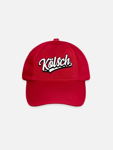 Kölsch - Köln - Baseballkappe - klassisch Rot