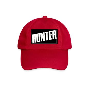 hunter jäger jagd jagen rotte meute jagdhund wald - Baseballkappe - klassisch Rot - Vorne