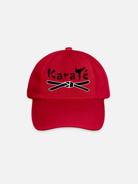 Karate - Baseballkappe - klassisch Rot