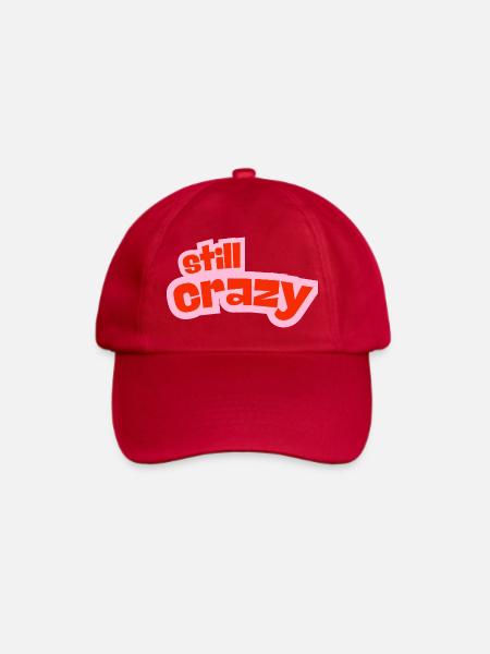 still crazy - Baseballkappe - klassisch Rot