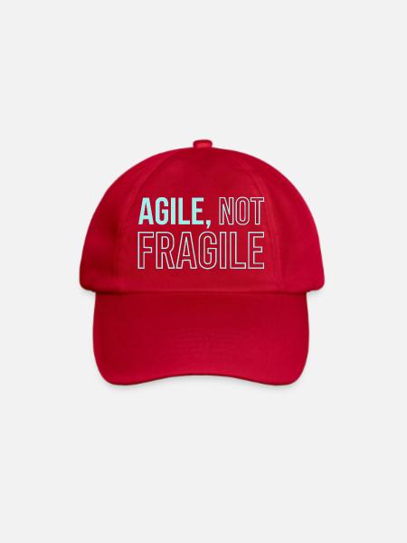 Agile Development, Scrum Coach Shirt - Baseballkappe - klassisch Rot