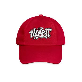 Moabit Berlin Graffiti Oldschool Hip Hop - Baseballkappe - klassisch Rot - Vorne