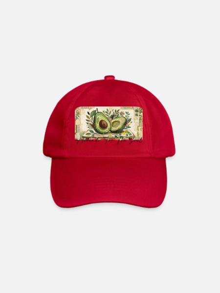 Avocado - Baseballkappe - klassisch Rot