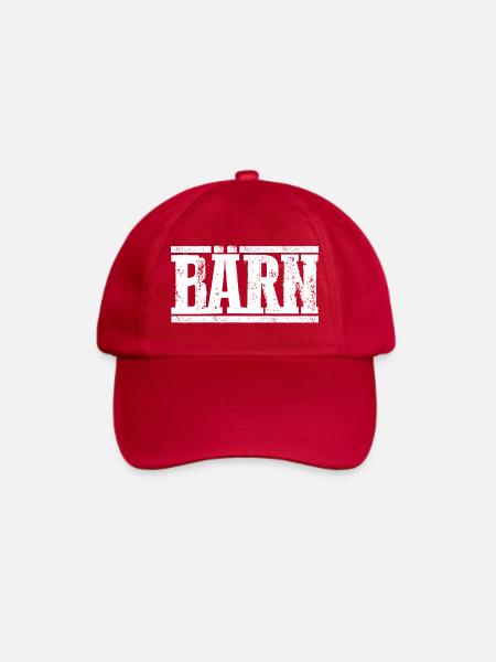 Bern - Bärn - Baseballkappe - klassisch Rot