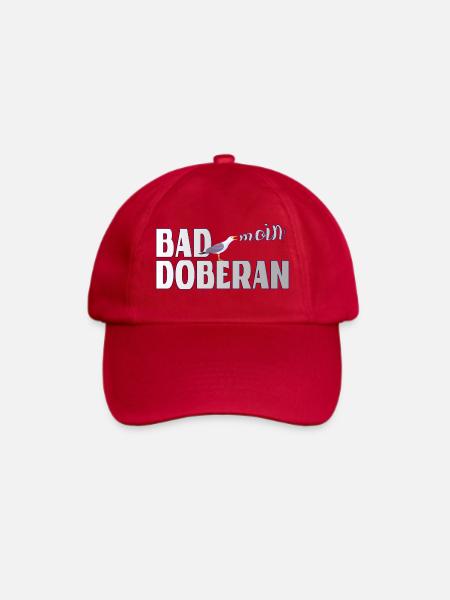 Möwe & Moin Bad Doberan Ostsee - Baseballkappe - klassisch Rot