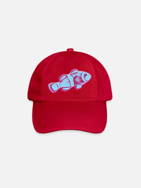 KapaKala Fisch Design - Baseballkappe - klassisch Rot