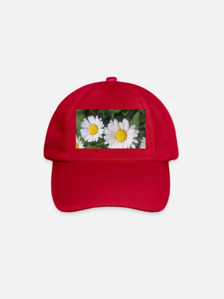 Gänseblümchen Frühlingsflair - Baseballkappe - klassisch Rot