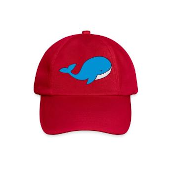 Wale - Baseballkappe - klassisch Rot - Vorne