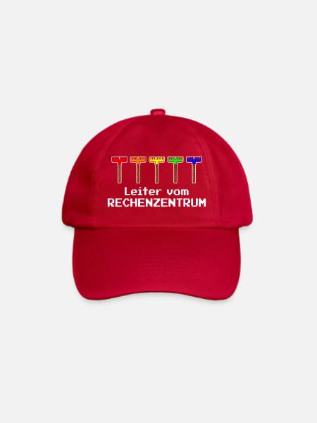 Leiter vom Rechenzentrum Gartenoutfit Gartenarbeit - Baseballkappe - klassisch Rot