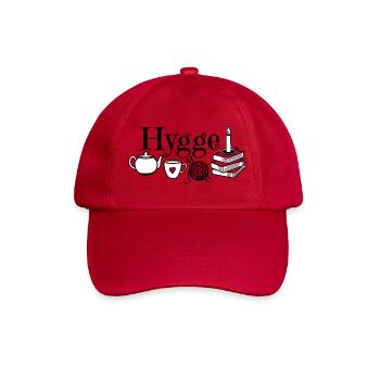 Hygge Motive - Baseballkappe - klassisch Rot - Vorne