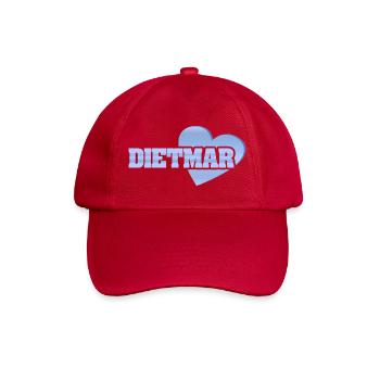 Gold Dietmar - Baseballkappe - klassisch Rot - Vorne