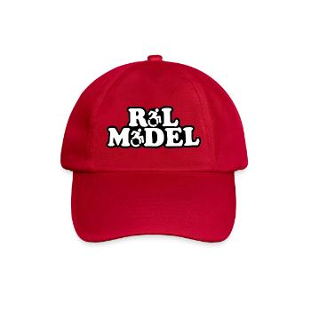 Jeder Rollstuhlnutzer ist ein Vorbild # - Baseballkappe - klassisch Rot - Vorne