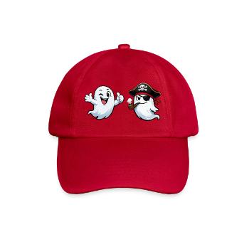 Geisterpirat-Duo - Baseballkappe - klassisch Rot - Vorne