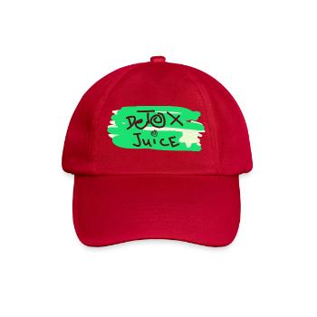 Detox saft text - Baseballkappe - klassisch Rot - Vorne