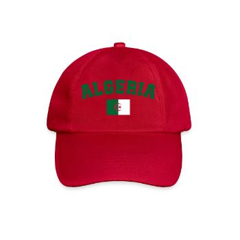 Algerien Algerien Flagge Algerien - Baseballkappe - klassisch Rot - Vorne