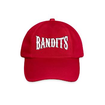 bandits - Baseballkappe - klassisch Rot - Vorne