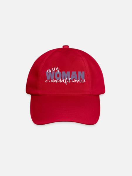 Every Woman is a Wonderful Woman - Baseballkappe - klassisch Rot