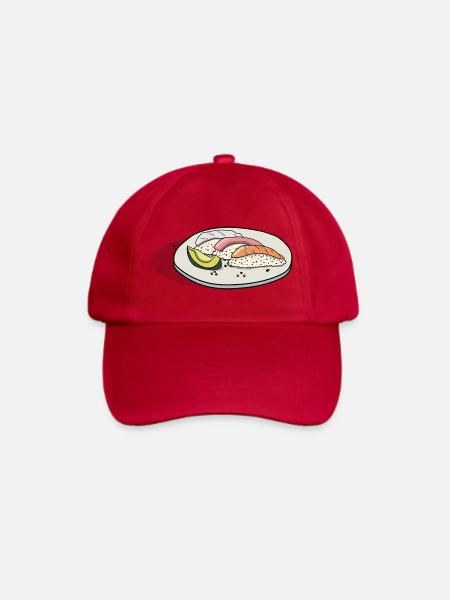 Sushi - Baseballkappe - klassisch Rot