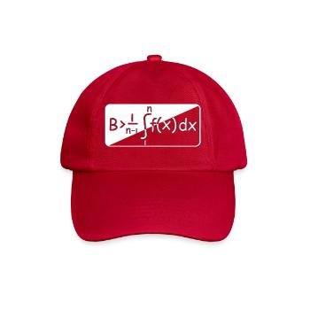 Mathematiker Mathe mathematisch Mathematik - Baseballkappe - klassisch Rot - Vorne