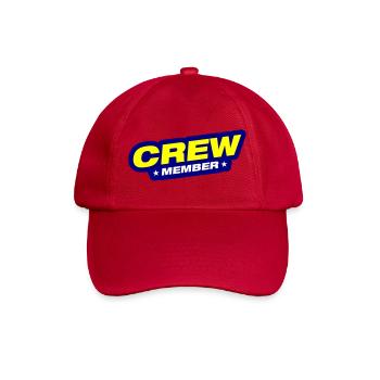 Crew Mitglied - Baseballkappe - klassisch Rot - Vorne