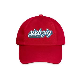 Sendling siebzig Retro München089 Minga 089  - Baseballkappe - klassisch Rot - Vorne