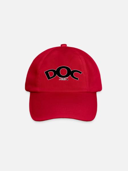 DOC-logo - Baseballkappe - klassisch Rot