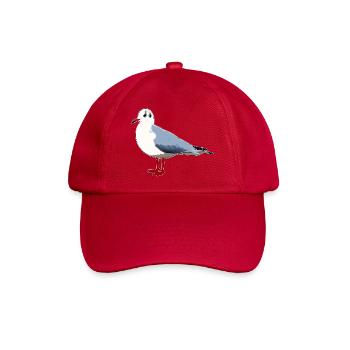 Möwe - Baseballkappe - klassisch Rot - Vorne