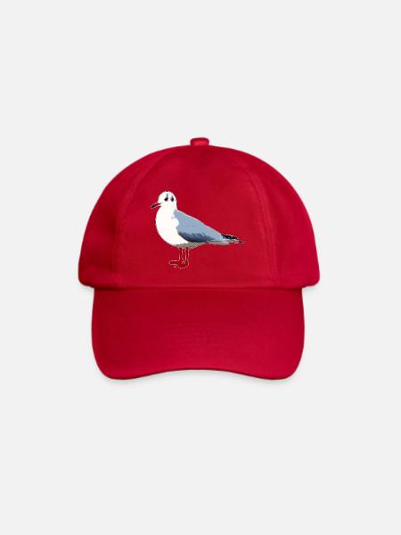 Möwe - Baseballkappe - klassisch Rot