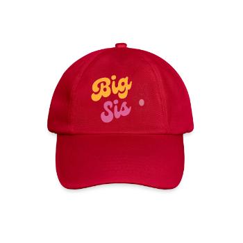 BIG SIS - Baseballkappe - klassisch Rot - Vorne