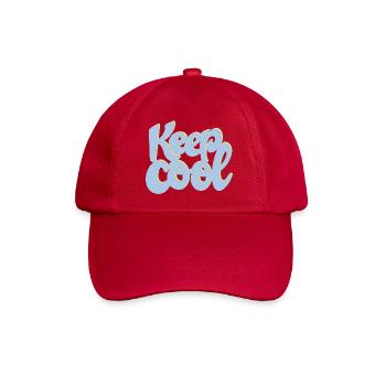 Keep Cool - Baseballkappe - klassisch Rot - Vorne