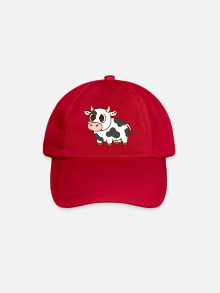 Kuh - Baseballkappe - klassisch Rot