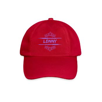 Geburtsname Lenny - Baseballkappe - klassisch Rot - Vorne