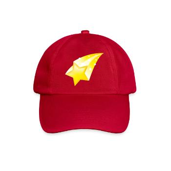 Smiley Falling Star - Baseballkappe - klassisch Rot - Vorne