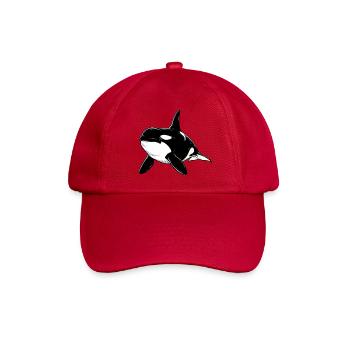 Orca - Baseballkappe - klassisch Rot - Vorne