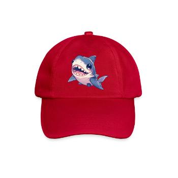 Weißer Haie Weißer Hai - Baseballkappe - klassisch Rot - Vorne