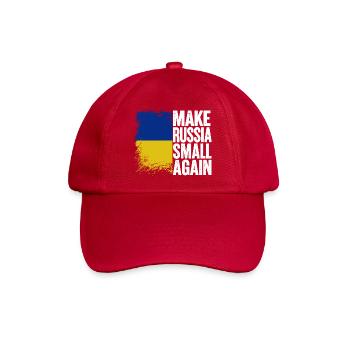 Make russia small again - Baseballkappe - klassisch Rot - Vorne