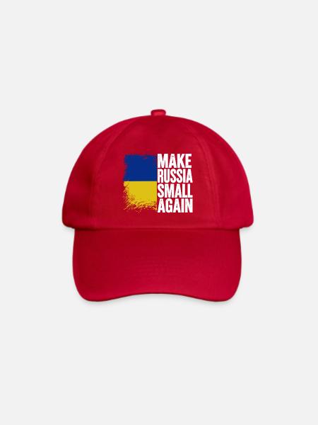 Make russia small again - Baseballkappe - klassisch Rot
