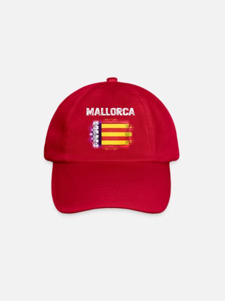Mallorca - Baseballkappe - klassisch Rot