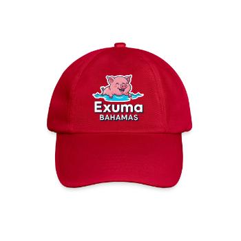 Exuma Schwein Bahamas - Baseballkappe - klassisch Rot - Vorne