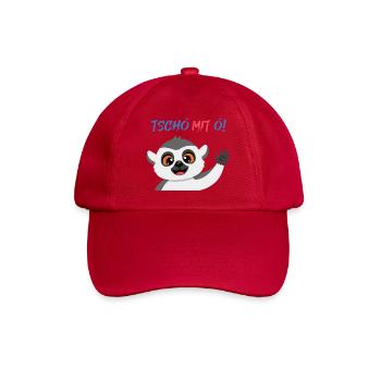 Tschö mit Ö Panda - Baseballkappe - klassisch Rot - Vorne