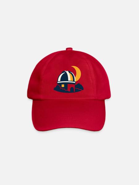 Sternwarte Mond Wappen Logo - Baseballkappe - klassisch Rot