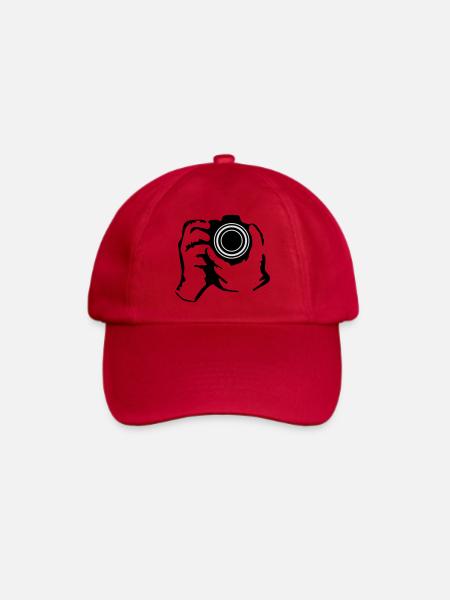kamera fotografie fotograf - Baseballkappe - klassisch Rot