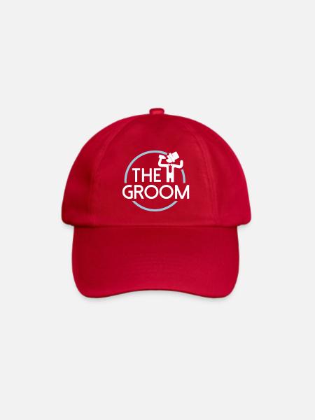 Groom - Baseballkappe - klassisch Rot