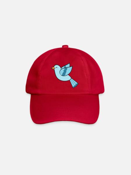 Vogel Vögel - Baseballkappe - klassisch Rot